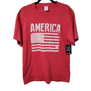 Port & Company America Woman Shirt Medium